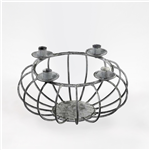 Casti&ccedil;al Met&aacute;lico Advento 18cm